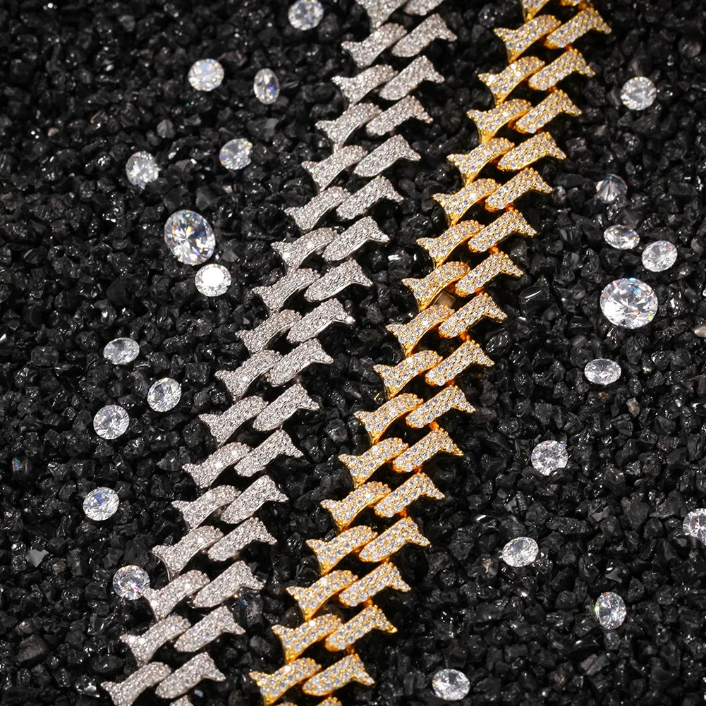 Thorns Iced Cuban Link Chain