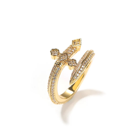 The Bolt Open Ring