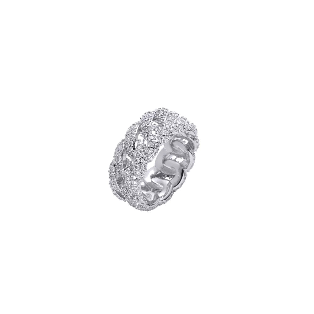 The Cuban Braid Ring