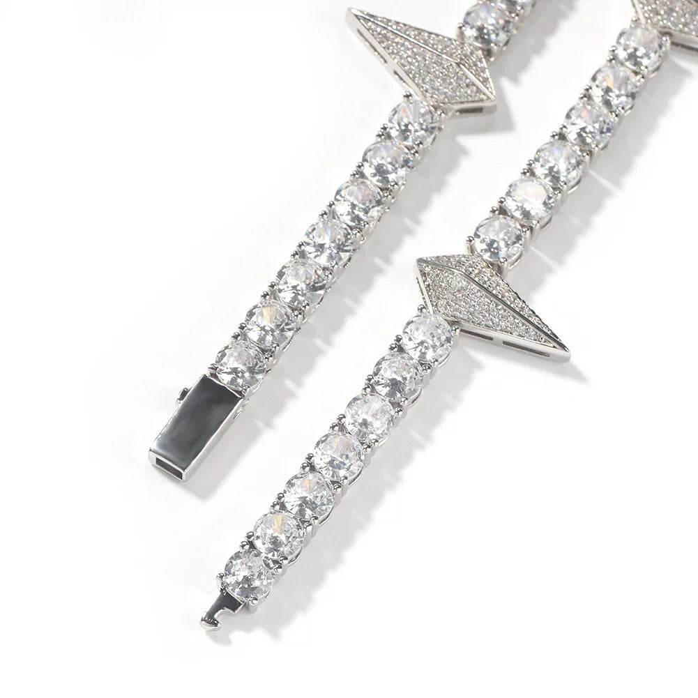 The Spike Tennis Chain Necklace