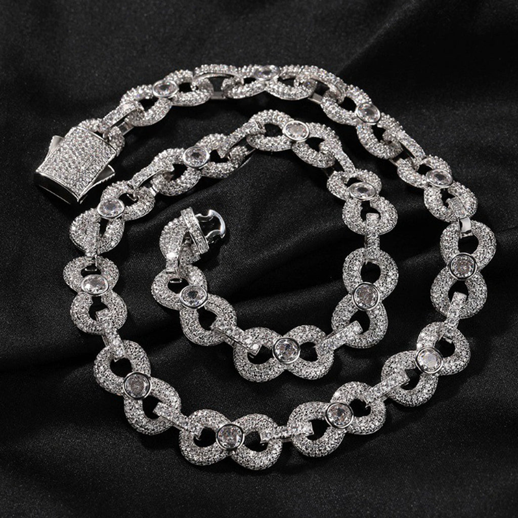 Glacé Mariner Iced Cuban Link Necklace