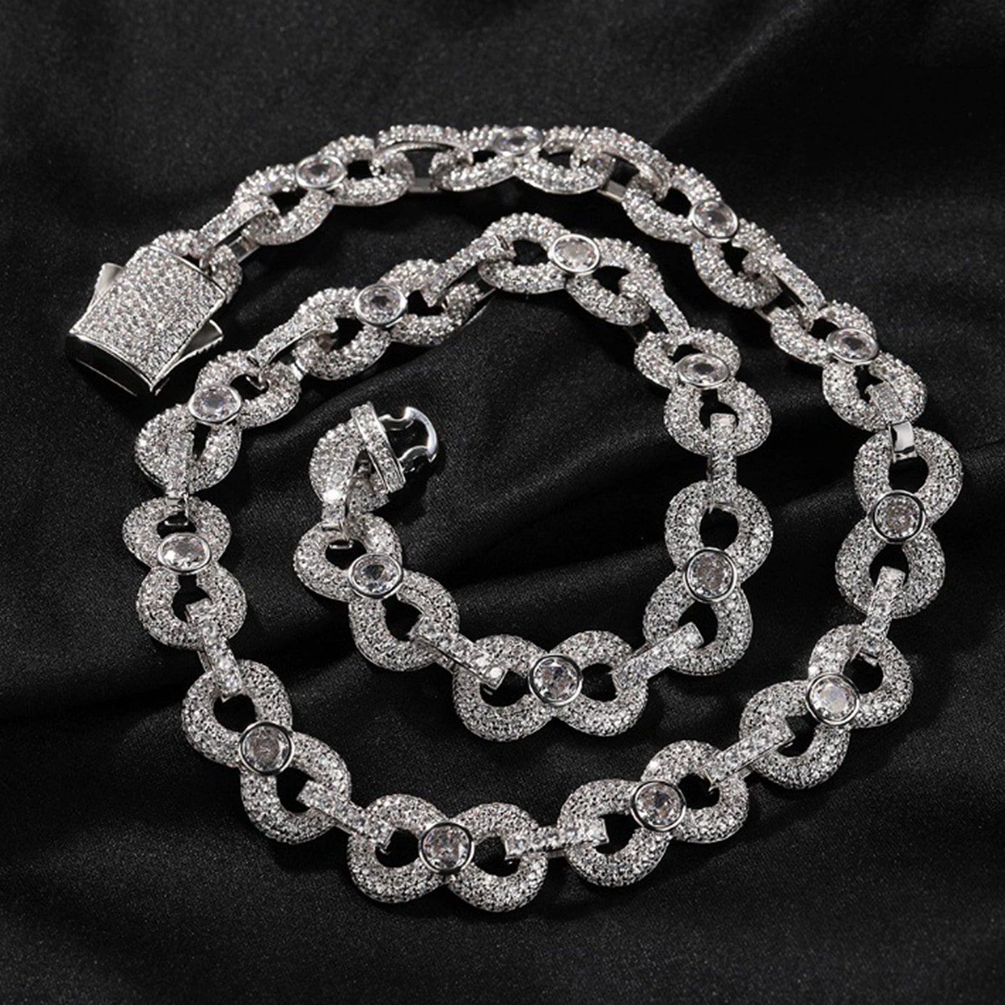 Glacé Mariner Iced Cuban Link Necklace