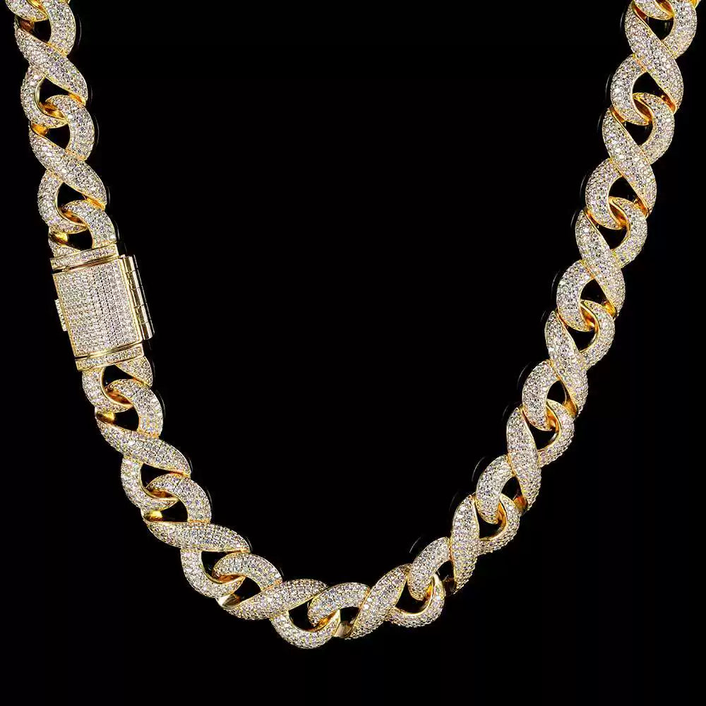 The Infinity Cuban Chain Necklace