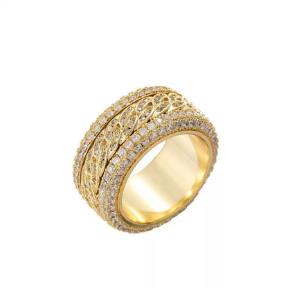 The Cuban Spinner Ring