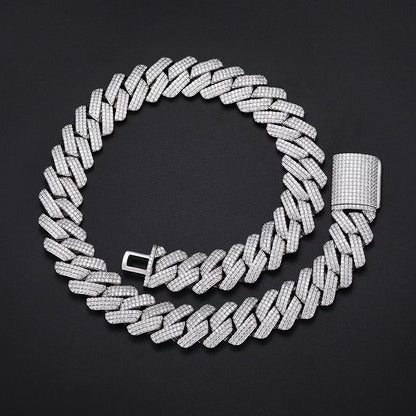 Titan 25mm Iced Cuban Link Necklace
