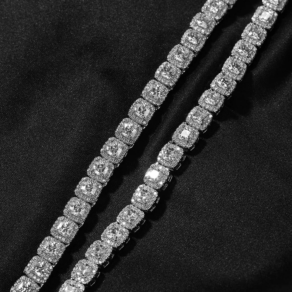Éclat Cushion Tennis Bracelet