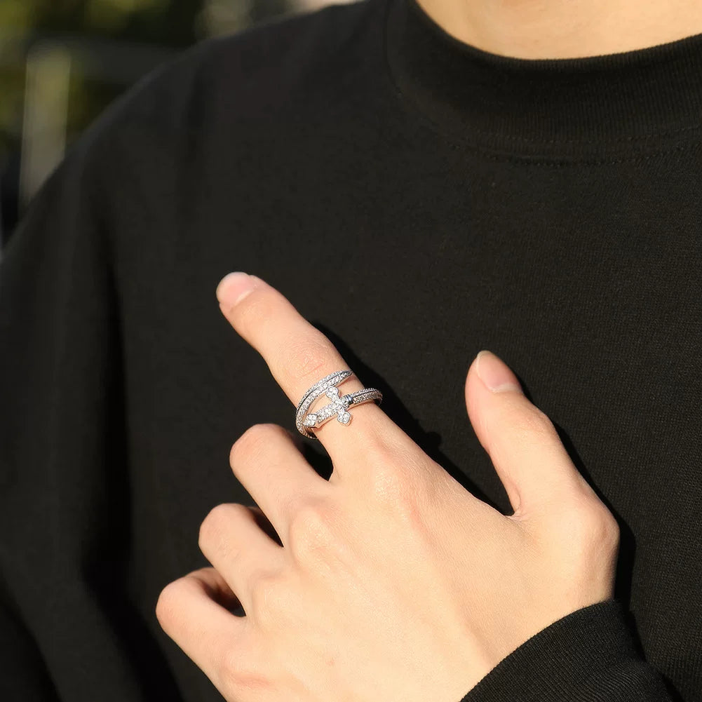 The Bolt Open Ring
