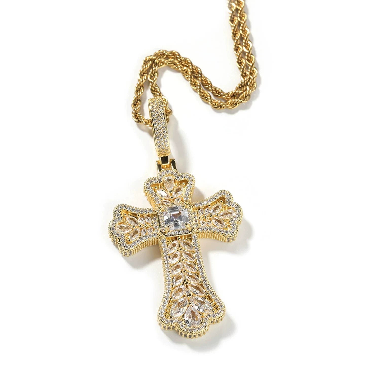 Eden Cross Pendant Necklace