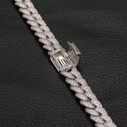 Iced Out Miami Cuban Link Chain Necklace