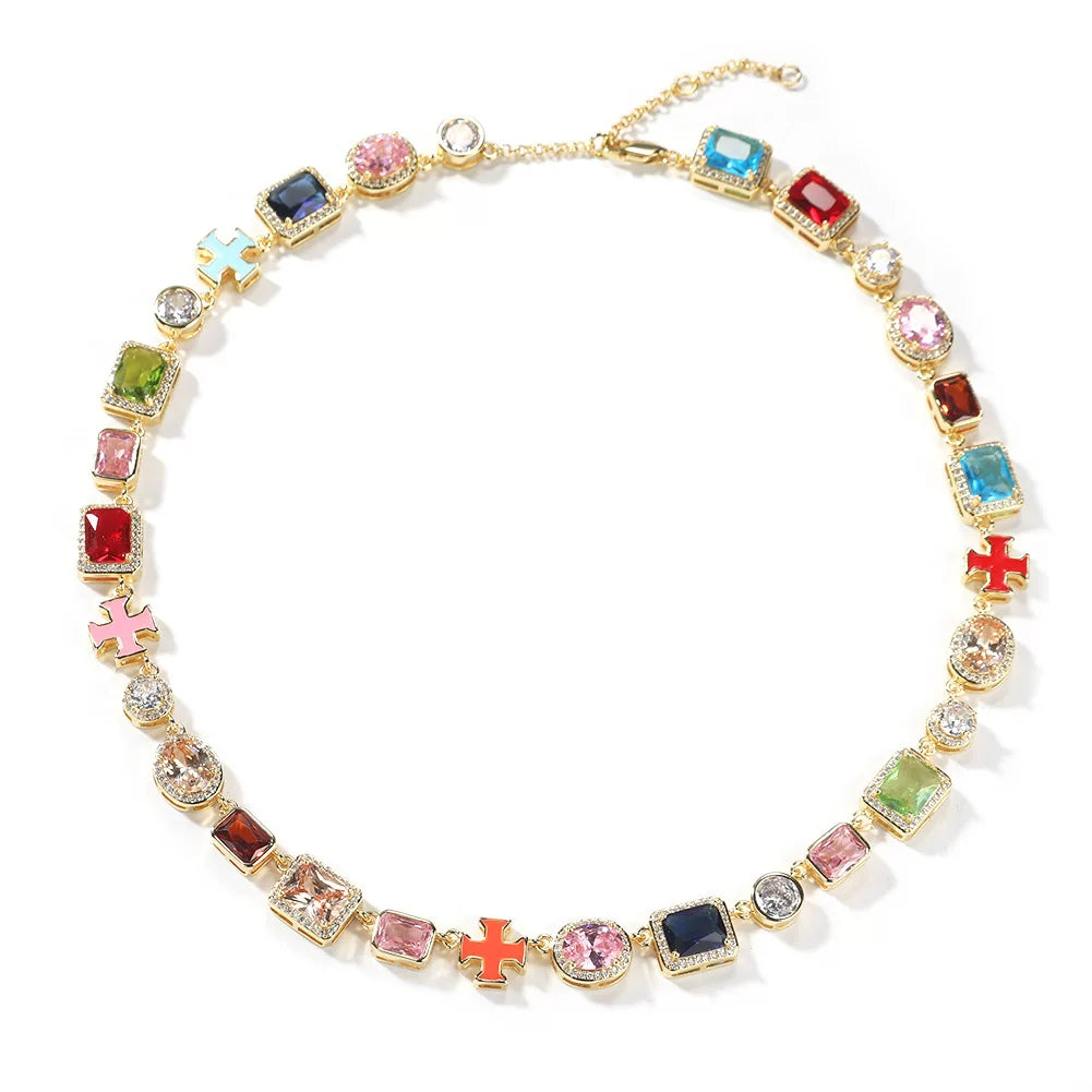 Carnival Cross Tennis Chain Set