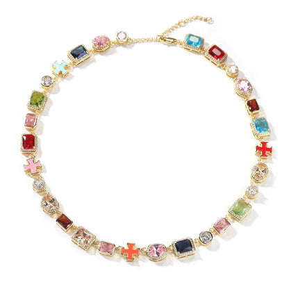 Carnival Cross Tennis Chain Set