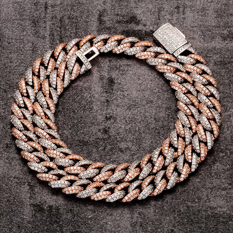 Iced Out Miami Cuban Link Chain Necklace