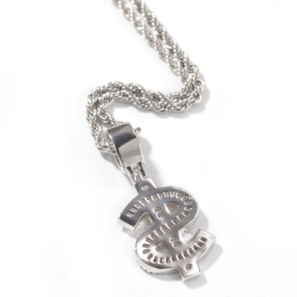 Dollar Sign Pendant Necklace