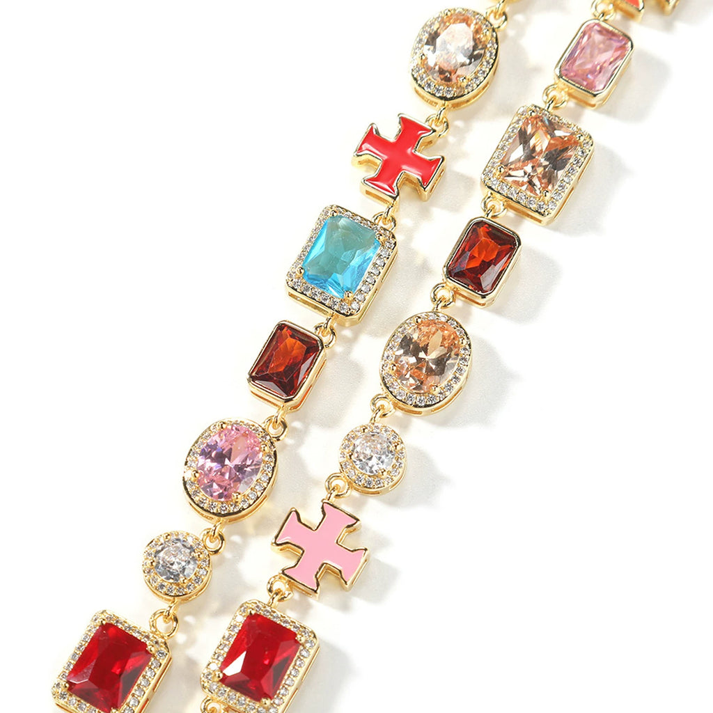 Carnival Cross Tennis Chain Set