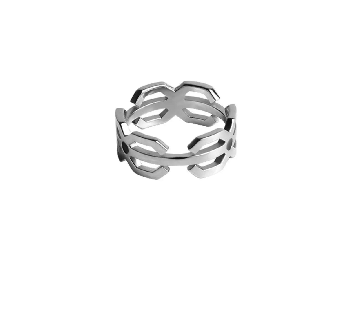 The Octagon Grid Ring