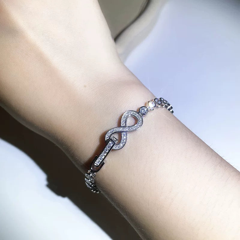 The Infinity Tennis Bracelet