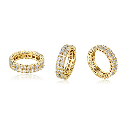 The Double Row Eternity Ring