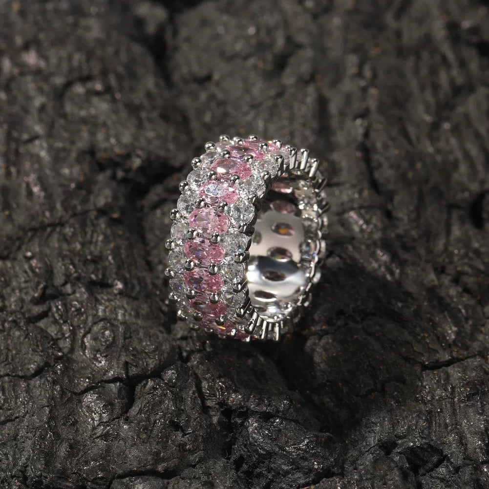 The Pink Row Ring