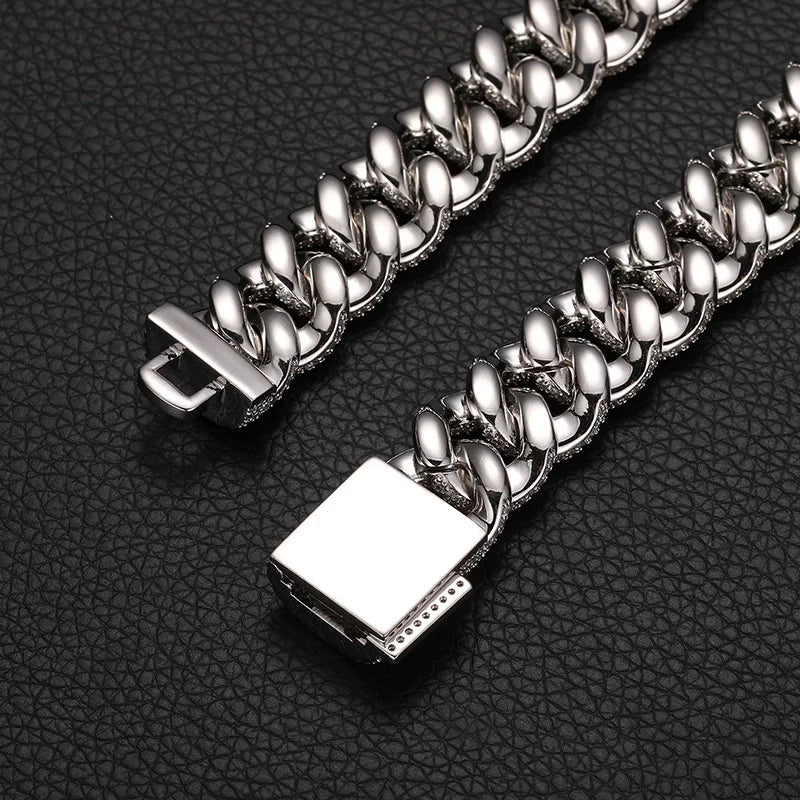 Glacier Heavy Cuban Link Necklace