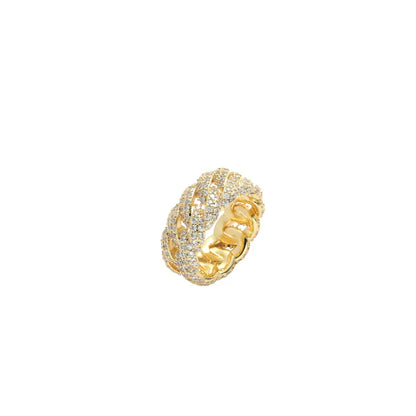 The Cuban Braid Ring