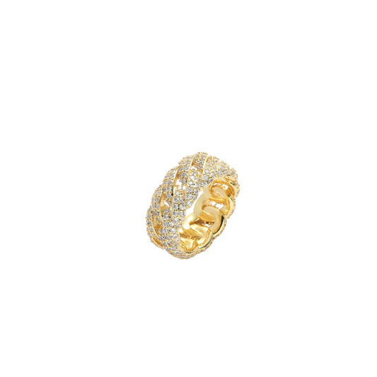 The Cuban Braid Ring