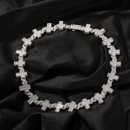 The Cross Link Chain Necklace