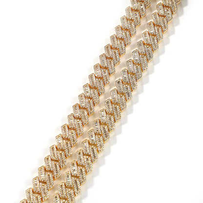 The Baguette Cuban Chain Necklace