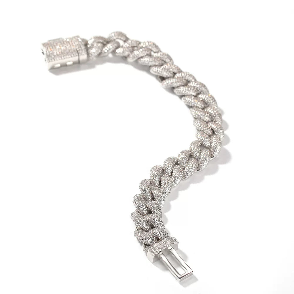 The Iced Cuban Bracelet