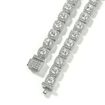 Éclat Cushion Tennis Bracelet