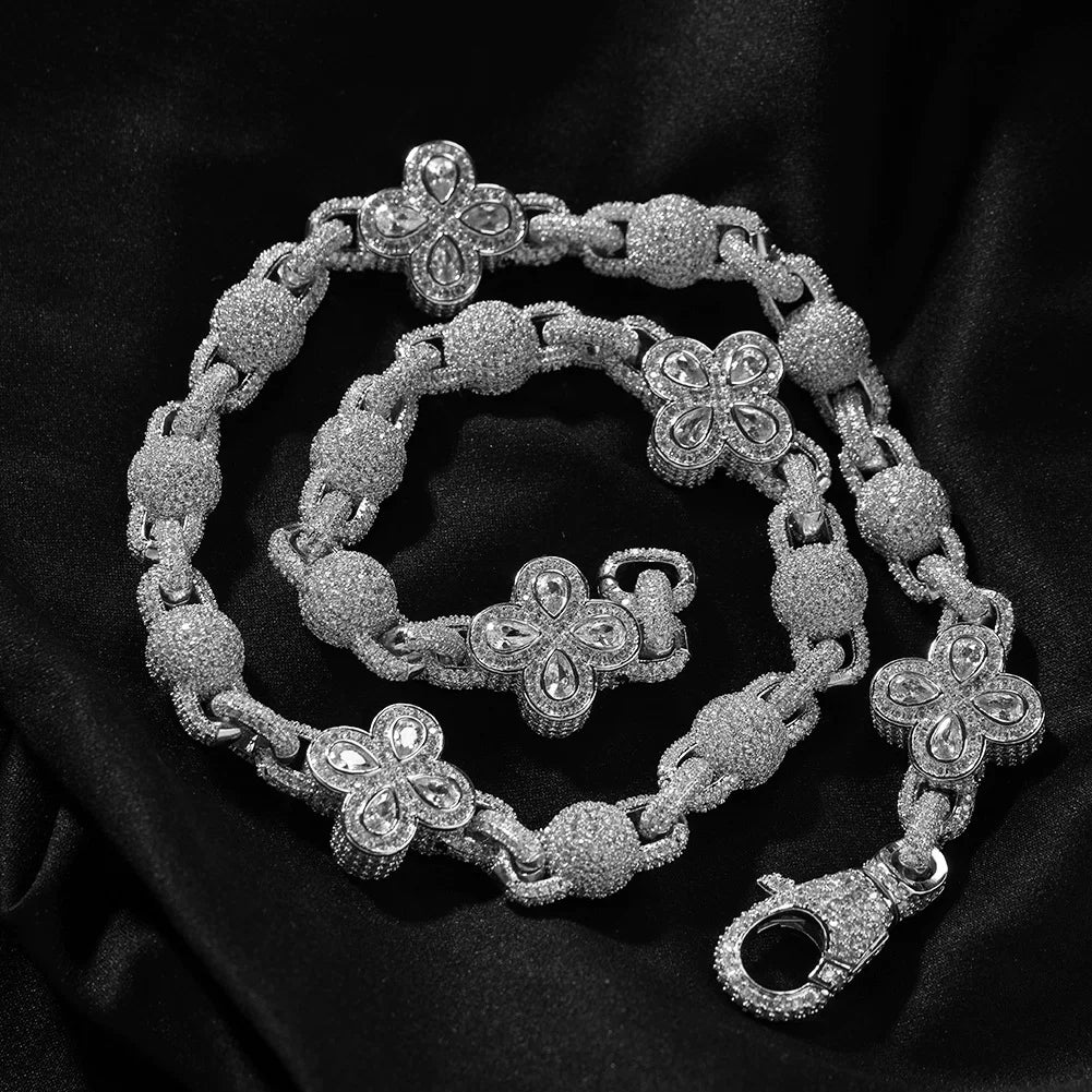 Petal Bloom Iced Mariner Chain Set
