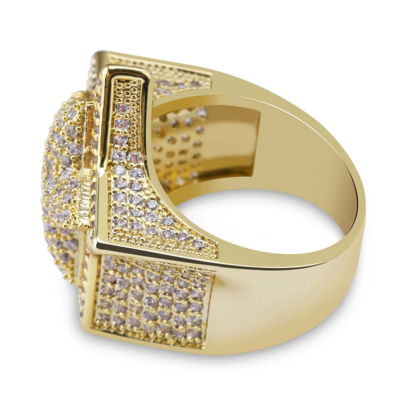 Nova Star Iced Ring