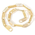 The Paperclip Chain Necklace & Bracelet Set