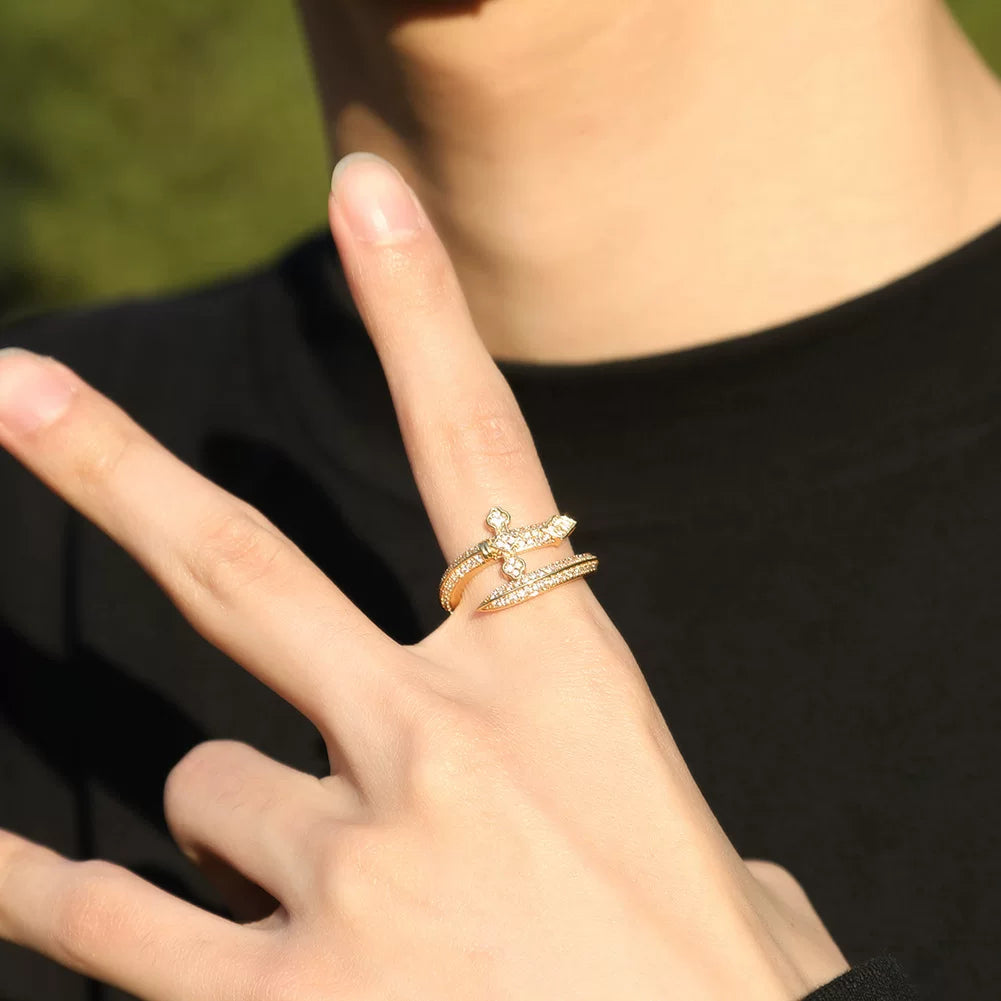 The Bolt Open Ring
