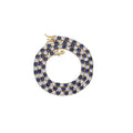 The Sapphire & Ice Tennis Chain Necklace