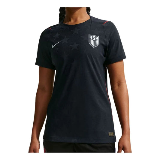 Nike USMNT 2026 Women's Match Away Authentic Jersey Dark Obsidian (IB5264-475)