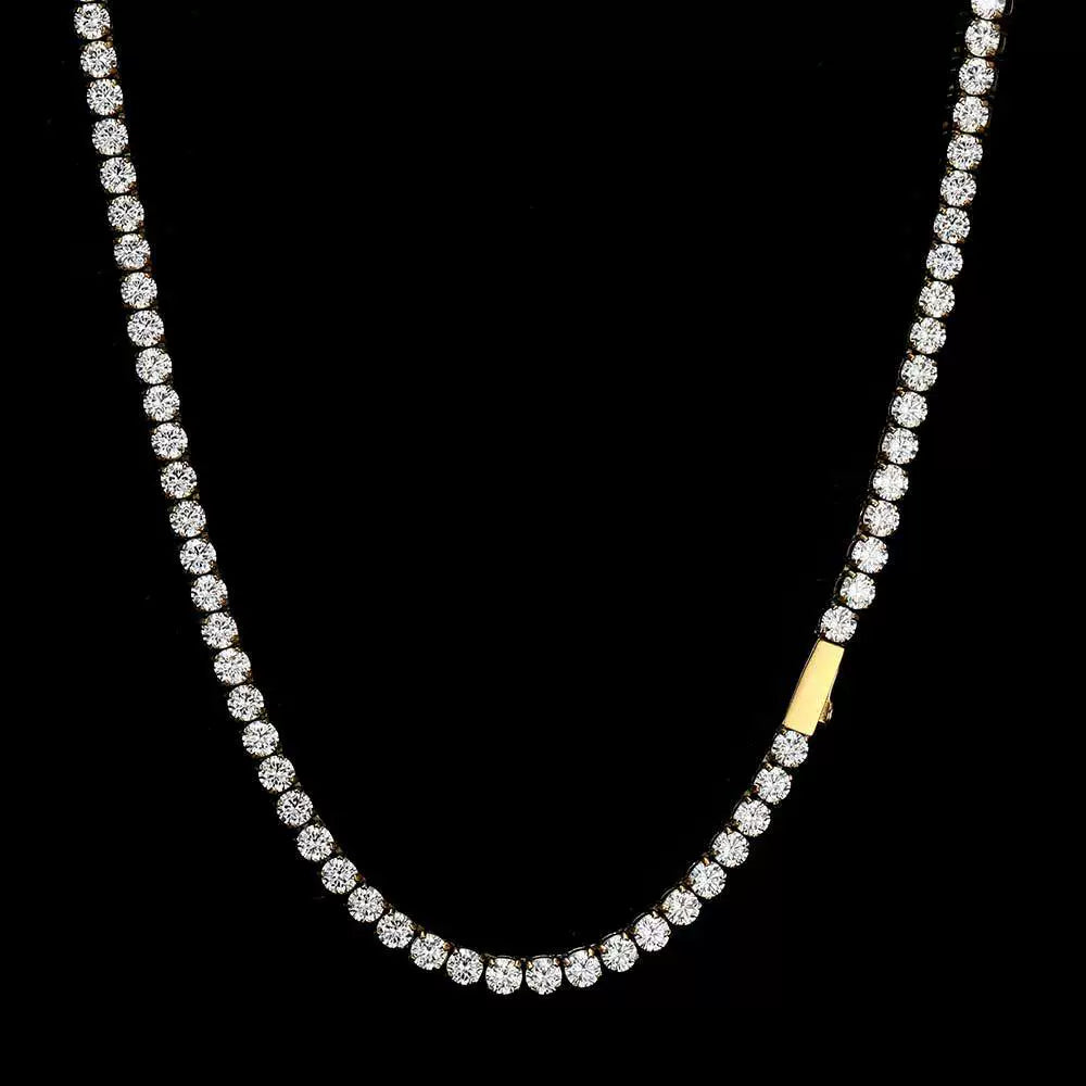 Zirconia Tennis Necklace