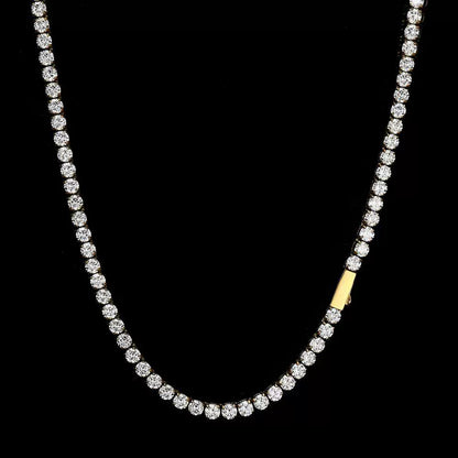 Zirconia Tennis Necklace