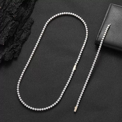 Zirconia Tennis Necklace