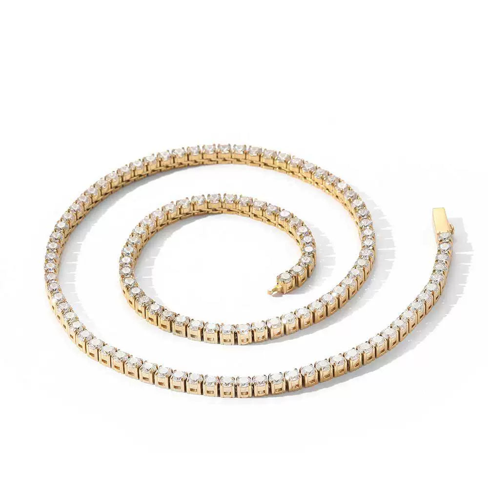 Zirconia Tennis Necklace