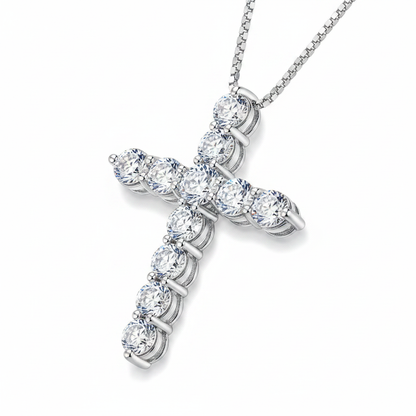 Cross Necklace Angle View