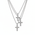 Cross Necklace - Length Comparison