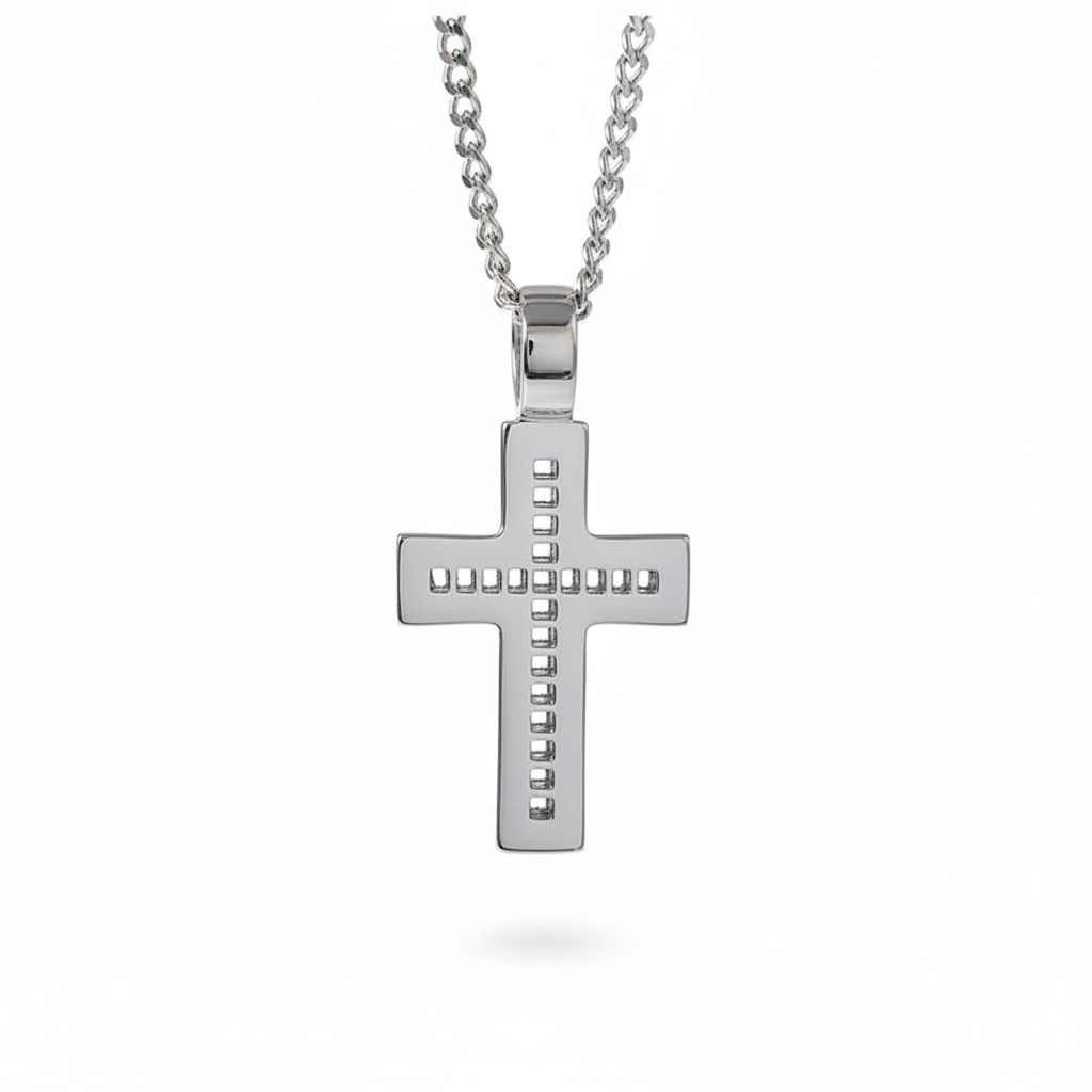 Cross Pendant - Back View