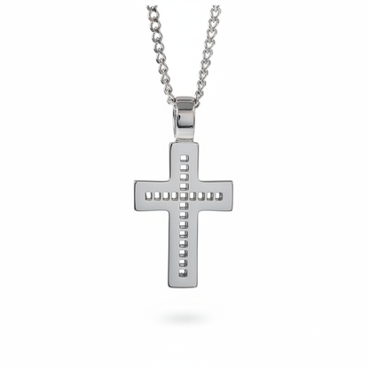 Cross Pendant - Back View