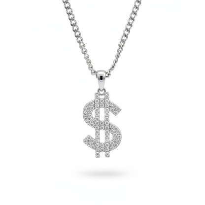 Dollar Sign - Cuban Chain Front