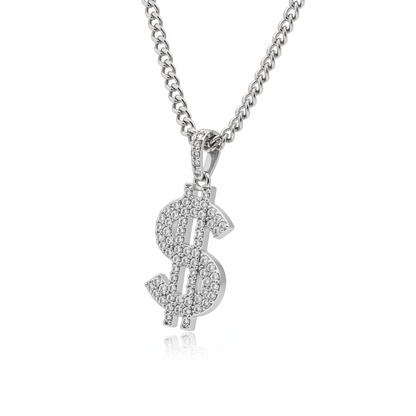 Dollar Sign - Cuban Chain Side