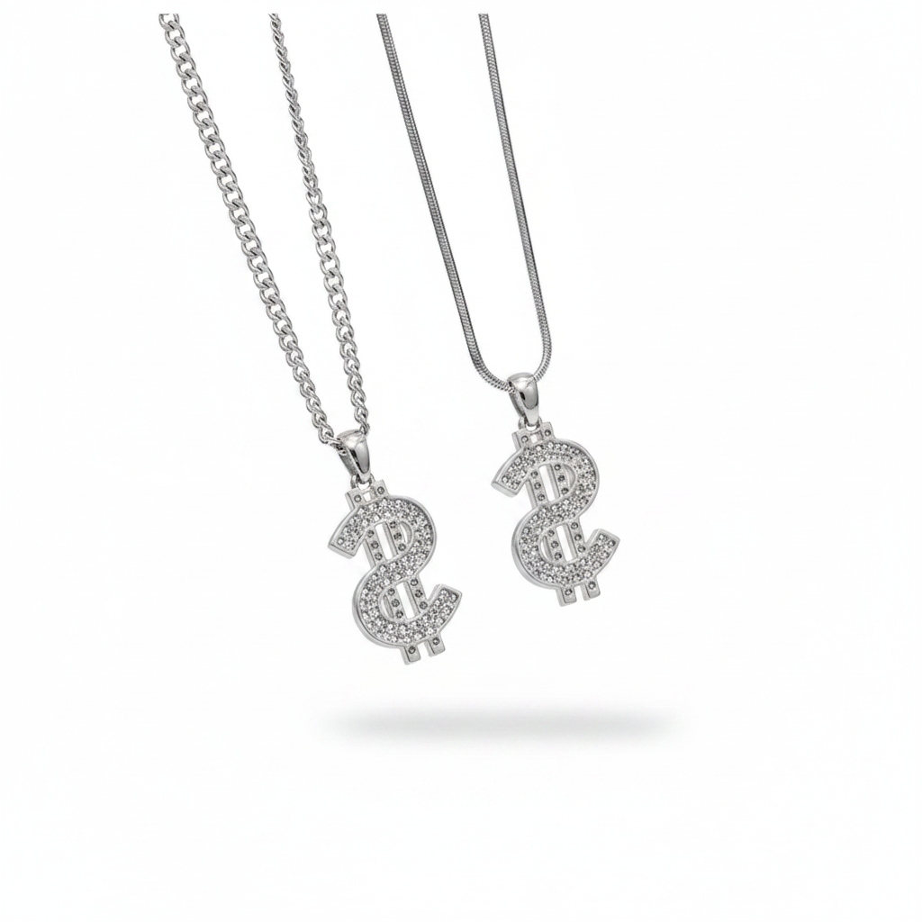 Dollar Sign - Two Styles Back View