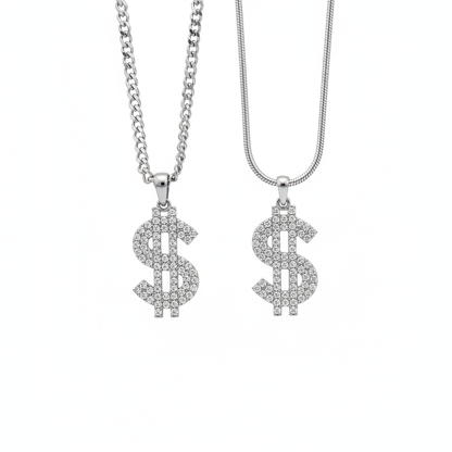 Dollar Sign - Two Styles Front View