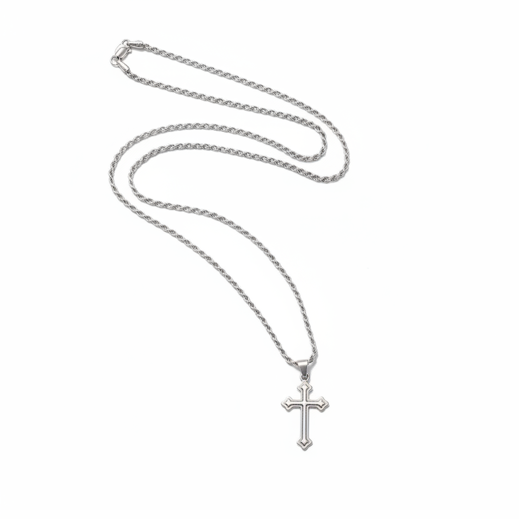 Gothic Cross Flat Lay