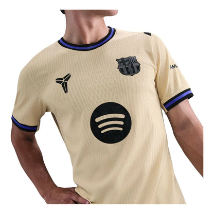 Nike Kobe x FC Barcelona 25/26 Match Away Authentic Jersey 'Team Gold' (HJ4554-784)