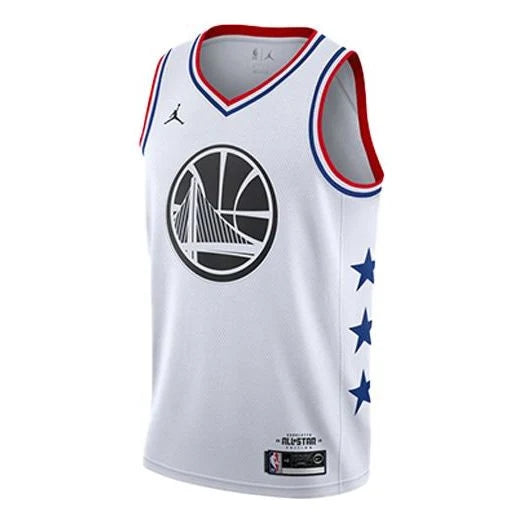 Jordan Brand NBA 2019 All-Star Game Swingman Jersey 'Stephen Curry #30' Golden State Warriors White (AQ7297-101)